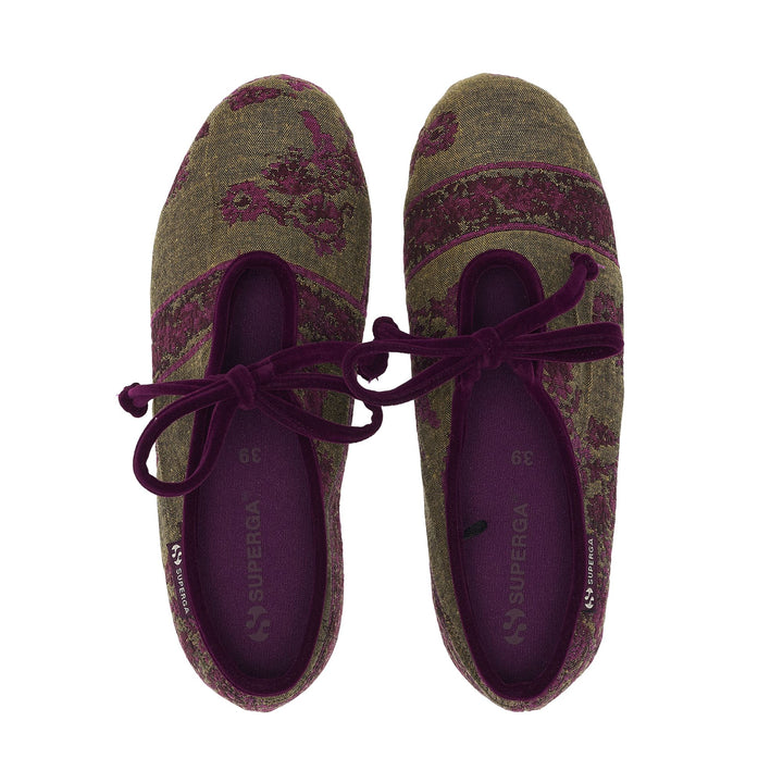 1997 BALLERINA TAPESTRY - Ballerine - Ballerina - Woman - Military Green-Purple 4