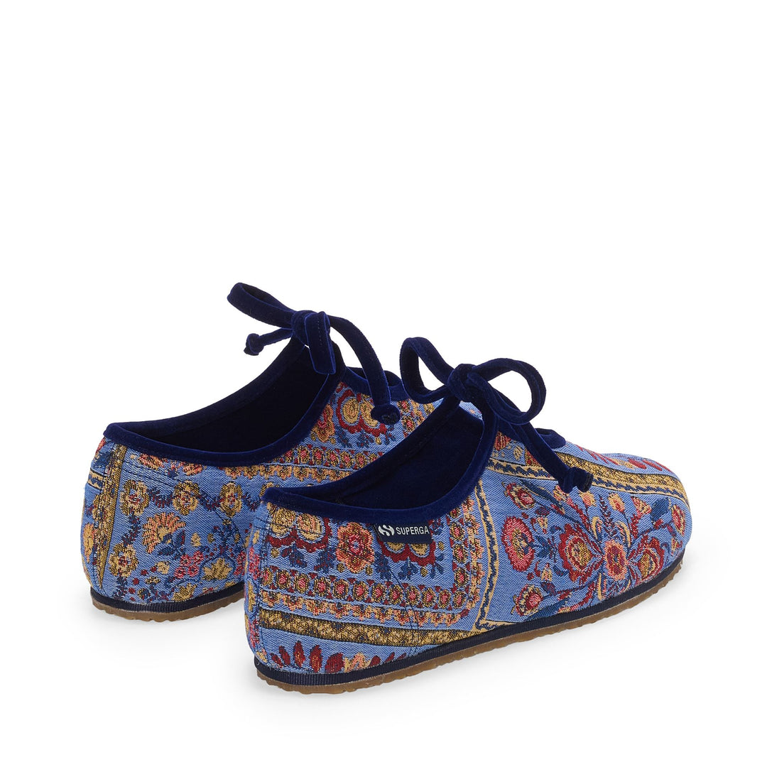 1997 BALLERINA TAPESTRY - Ballerine - Ballerina - Woman - Blue Avion-Beige-Red main