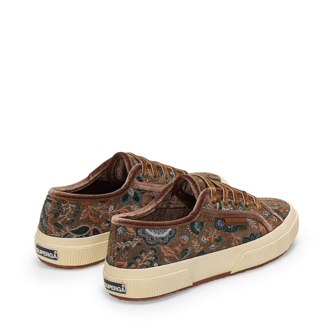 2750 TAPESTRY - Le Superga - Low Cut - Woman - BROWN-ORANGE-F OFFWHITE main