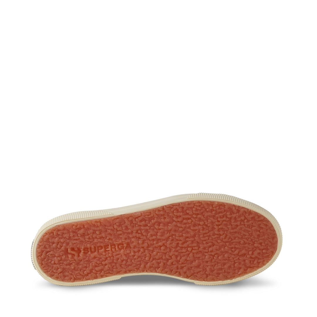 Woman's Platform Brown Sneakers with Raffia Upper main