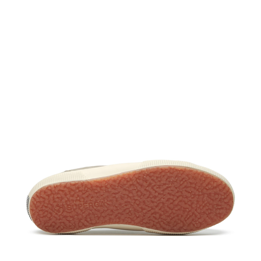 2750 SHEARLING - Le Superga - Low Cut - Woman - Grey Glacier-FOff White main