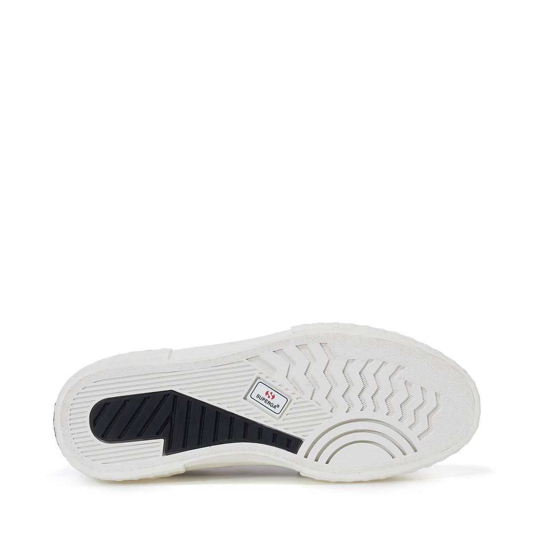Woman's Black Platform Sneakers with Cotton Upper main