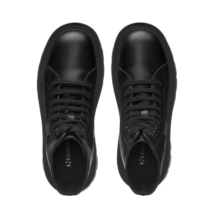 Stivaletti da donna Total Black con fodera in cotone 4