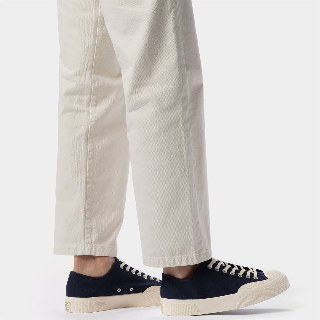 Unisex Navy Low Cut Sneakers with Cotton Upper main
