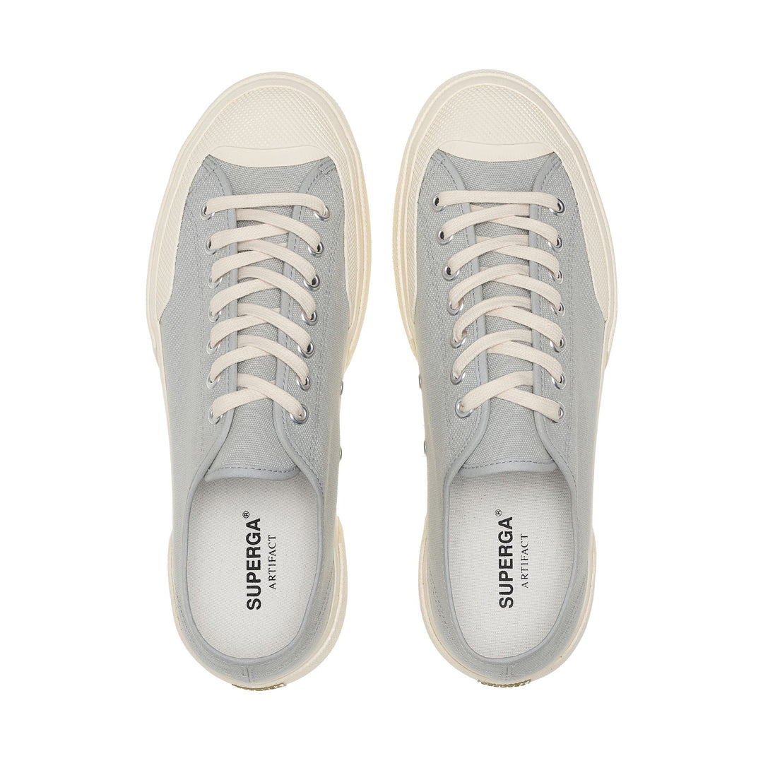 Unisex Low Cut Sneakers in Grey with Cotton Upper main