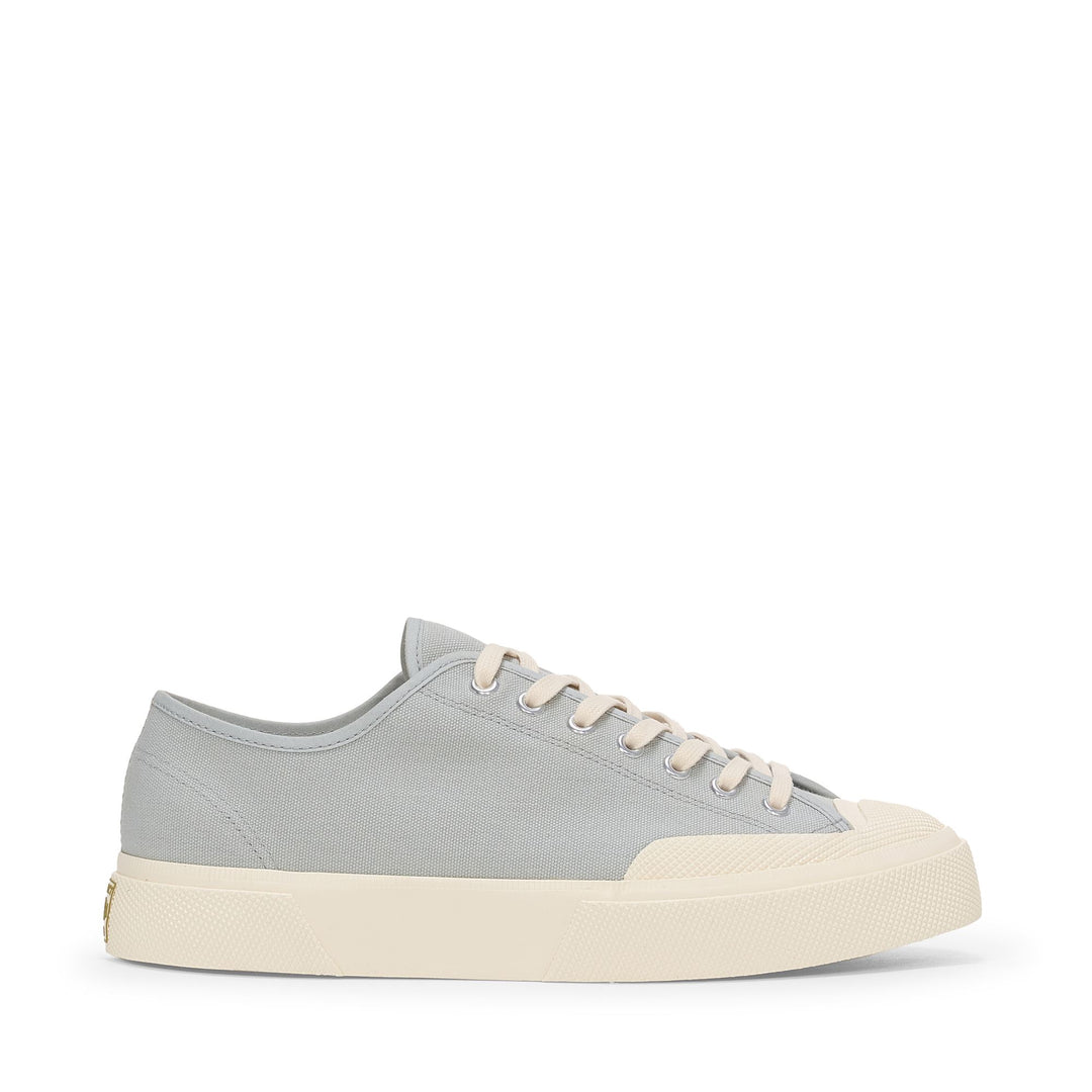 Zapatillas bajas unisex en gris con parte superior de algodón 01