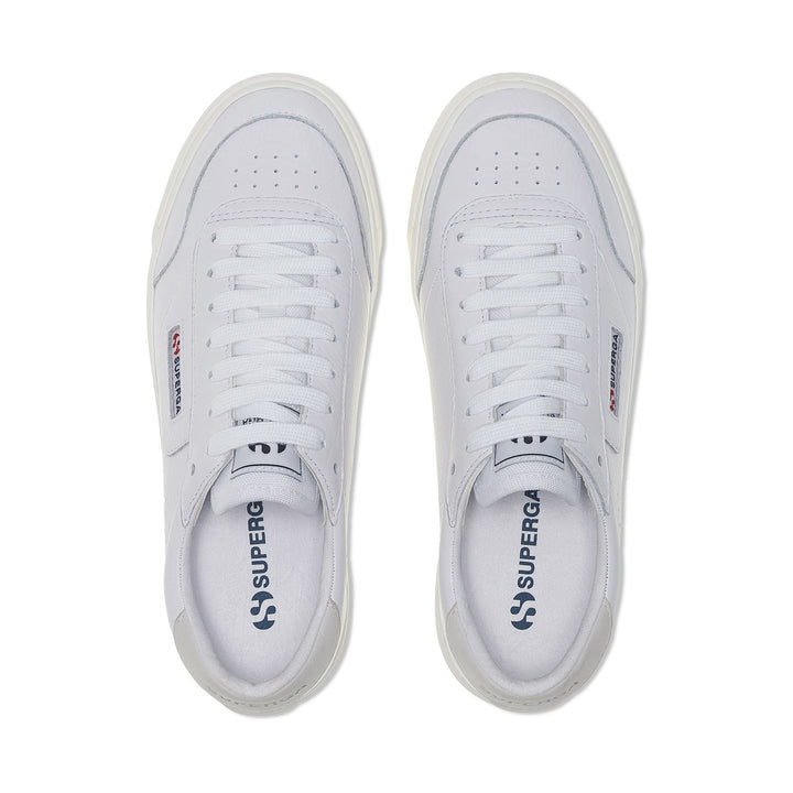 Sneakers Unisex 3843 COURT Low Cut WHITE-FAVORIO Dressed Back (jpg Rgb)		