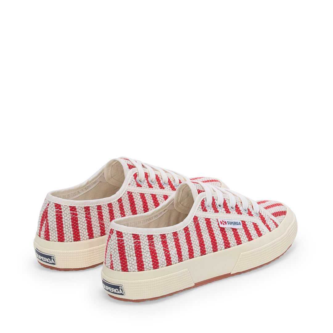 Unisex Red Low Cut Sneakers with Cotton Upper main