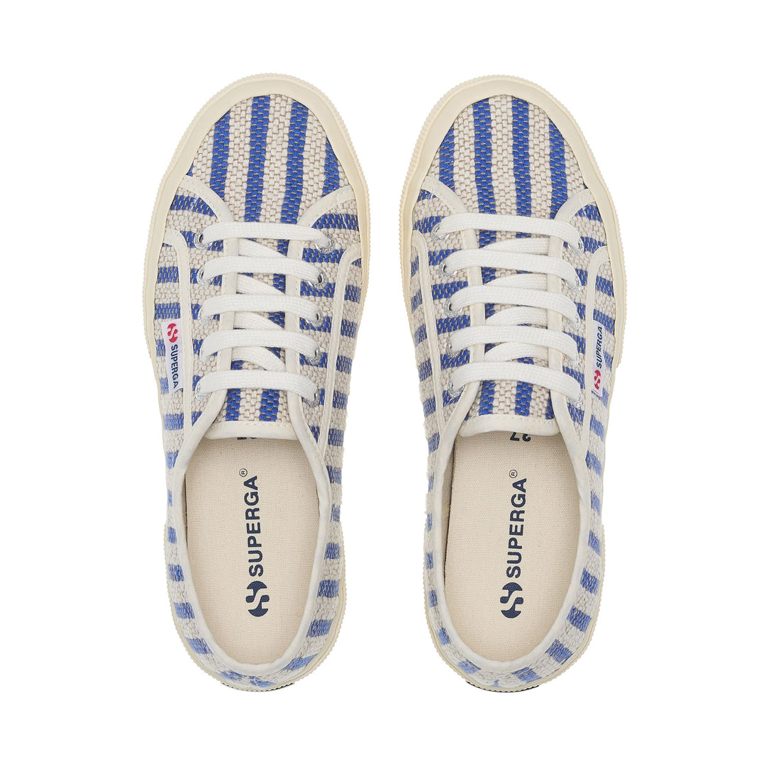 Unisex Low Cut Blue Sneakers with Cotton Upper main