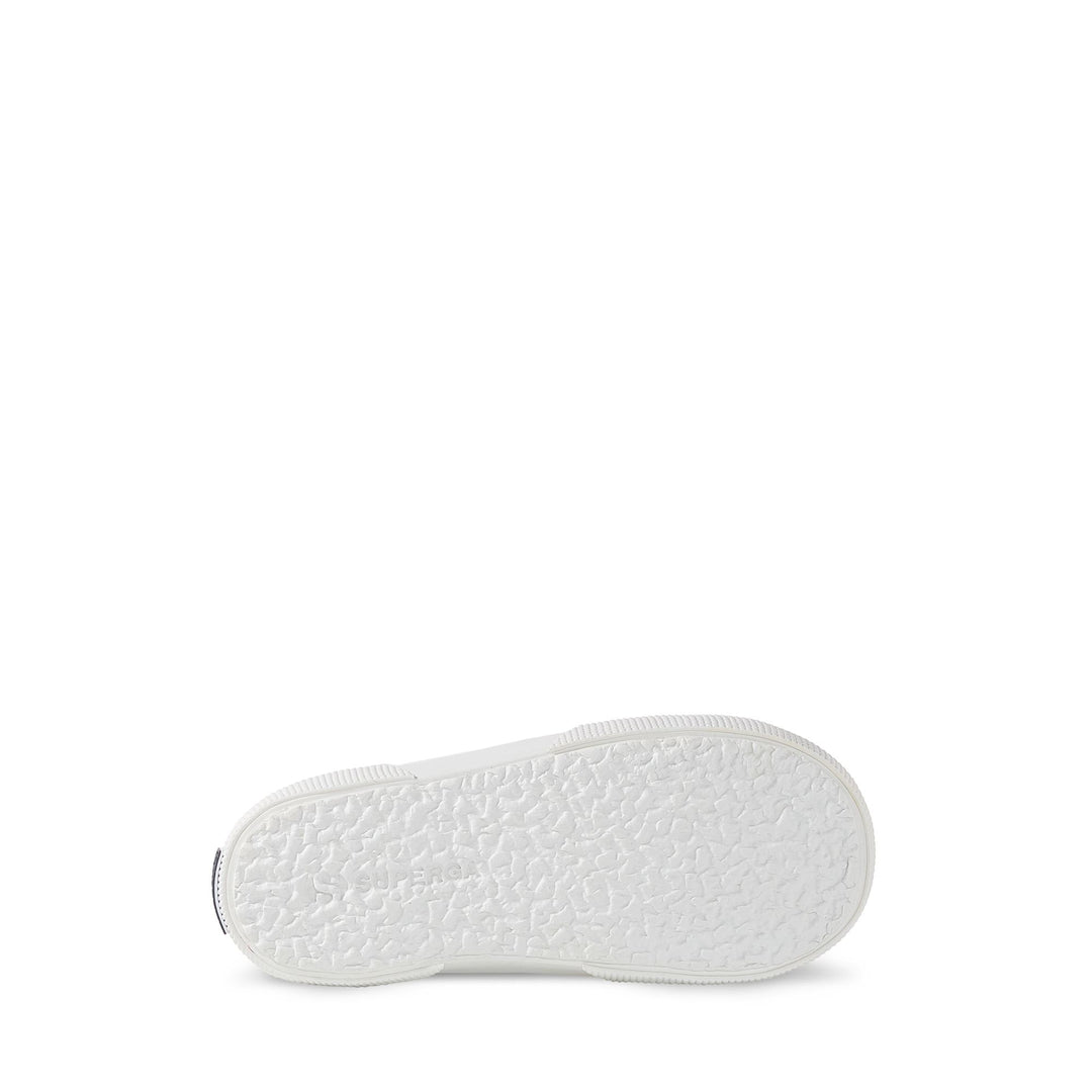 Girl's White Low Cut Sneakers with Cotton Upper main