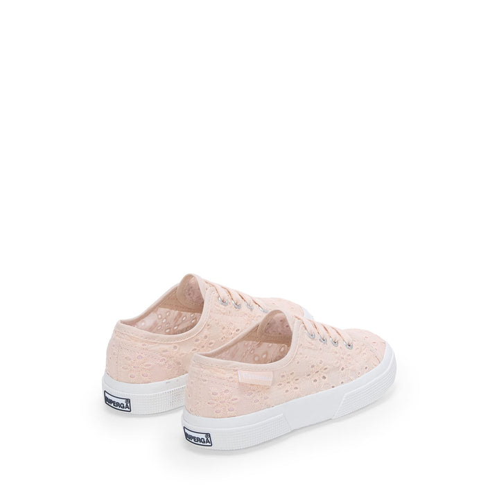 Girl's Low Cut Pink Sneakers with Cotton Upper 3