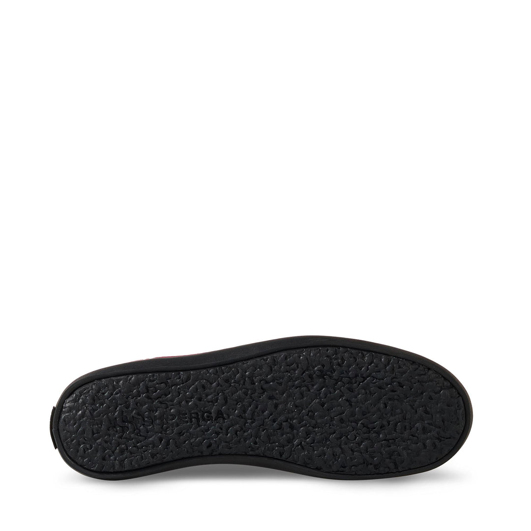 Ballerina rossa da donna con tomaia in velluto main