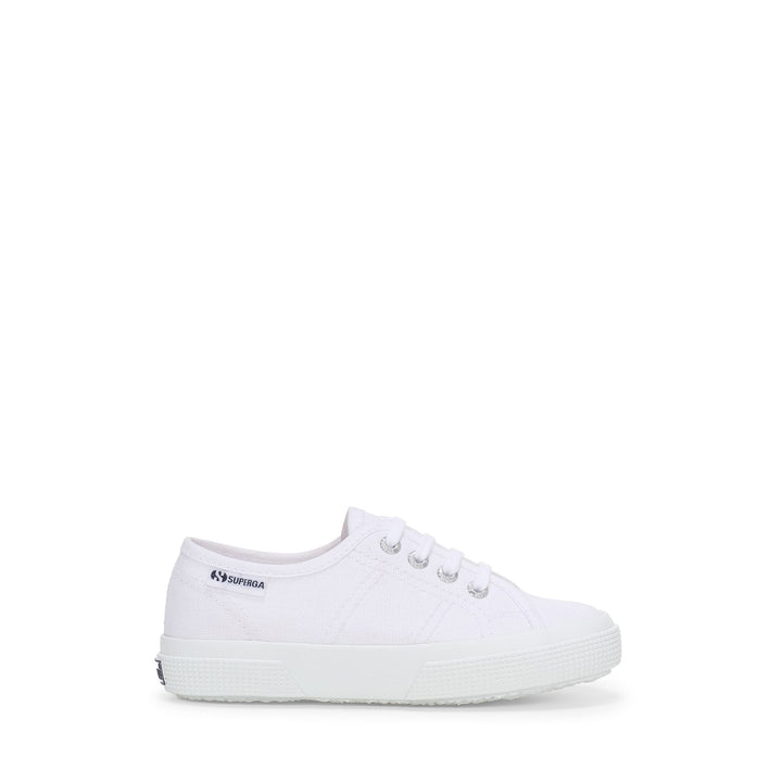 Children's Sneakers White with Cotton Upper 1