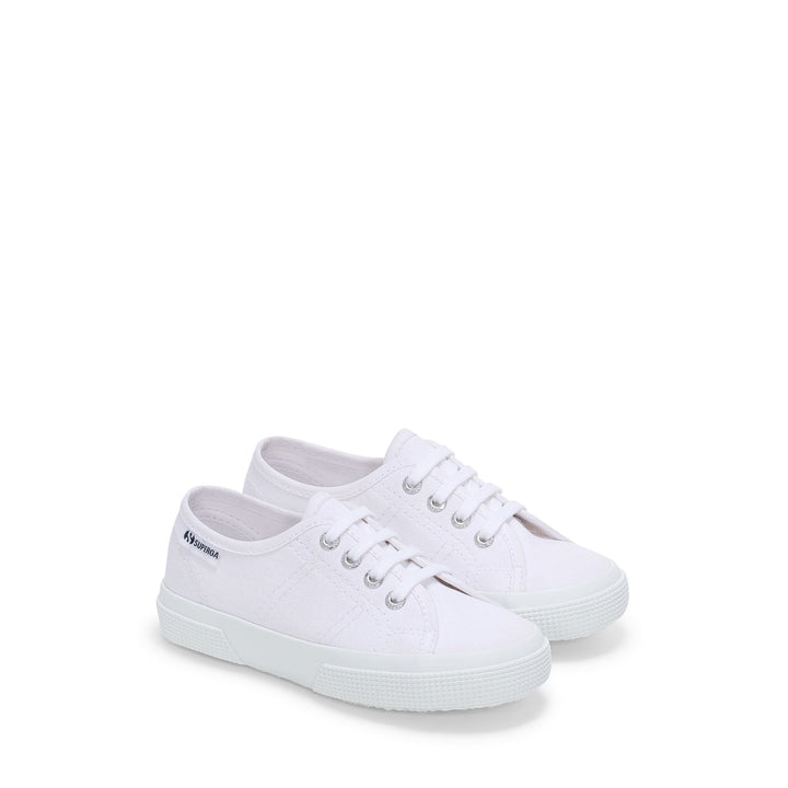 Children's Sneakers White with Cotton Upper 2