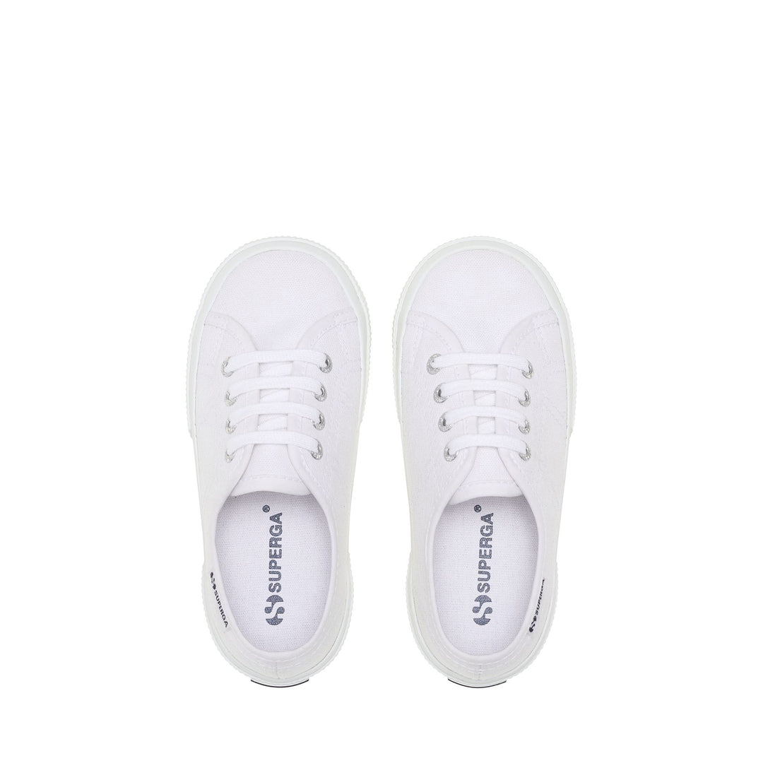 Children's Sneakers White with Cotton Upper main