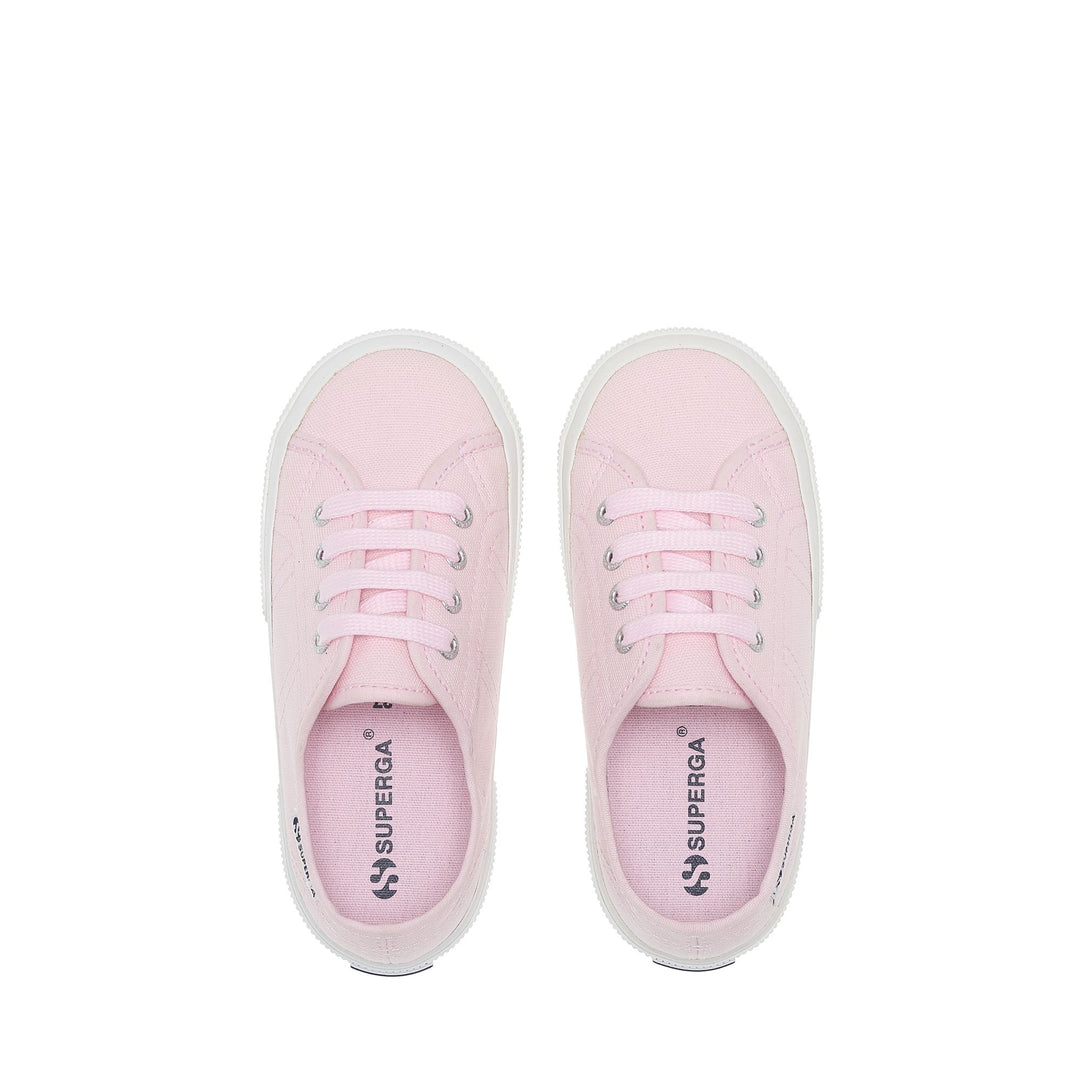 Scarpe da ginnastica per bambini rosa con tomaia in cotone main
