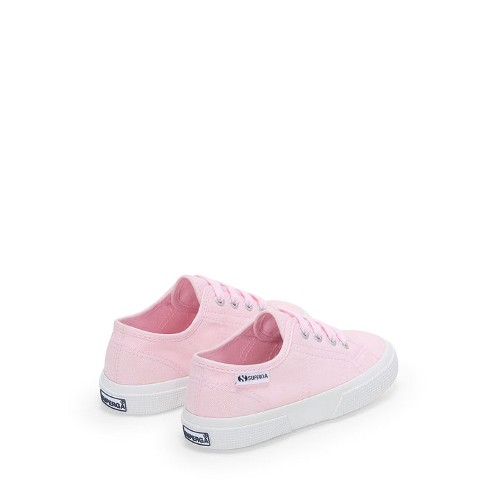 Scarpe da ginnastica per bambini rosa con tomaia in cotone 3
