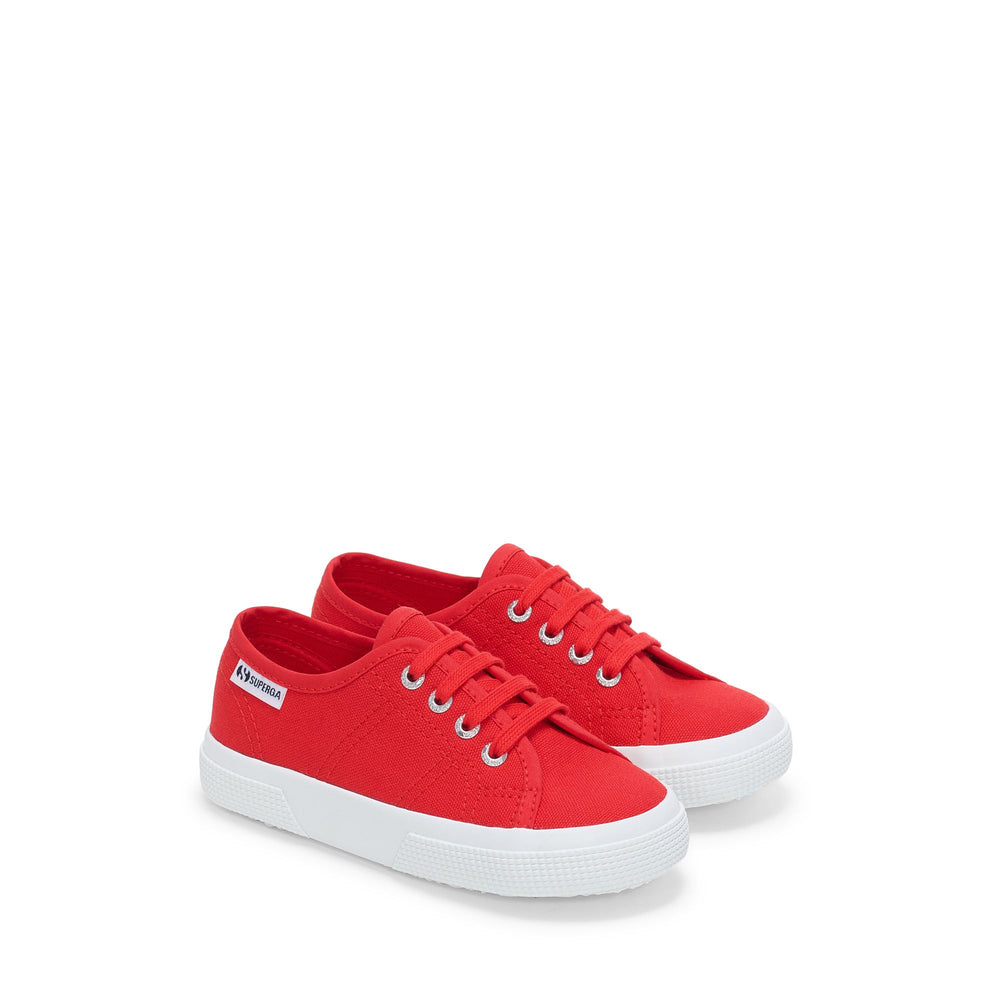 3750 LEGGERA KIDS - Zapatilla - Le superga - Niño unisex - RED - WHITE 02