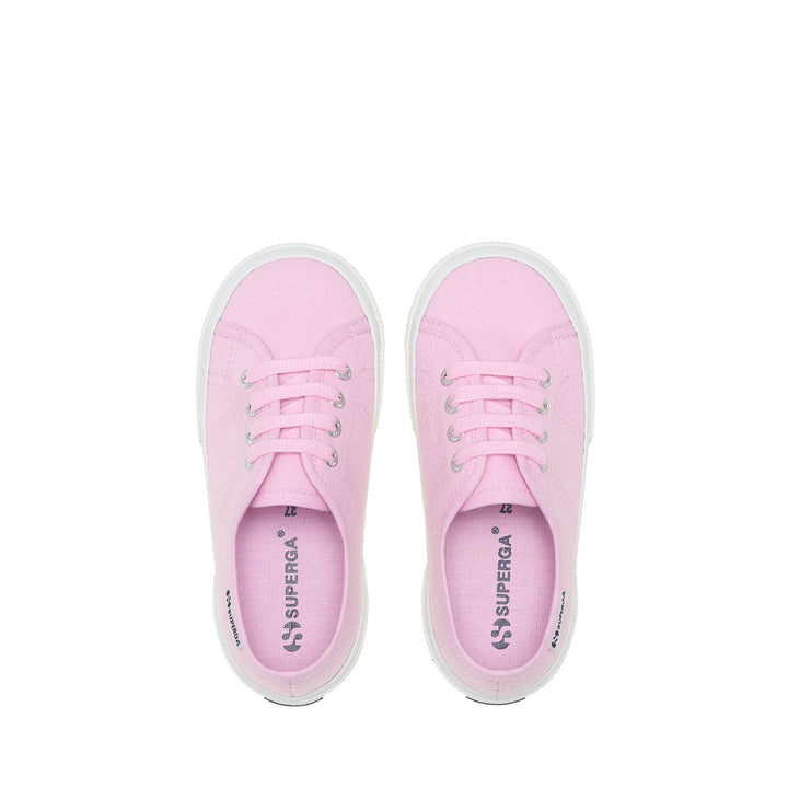 Kinder-Sneaker in Rosa mit Obermaterial aus Baumwolle 4