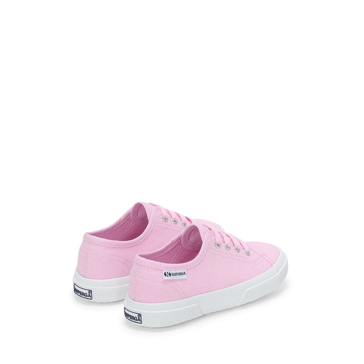Kinder-Sneaker in Rosa mit Obermaterial aus Baumwolle 3