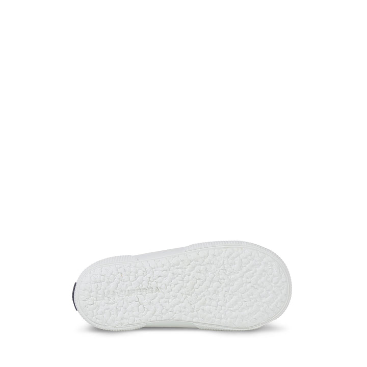 Children's White Sneakers with Cotton Upper 5