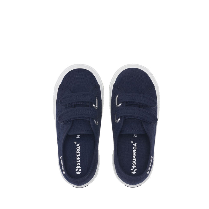 Children's Sneakers in Navy with Cotton Upper 4