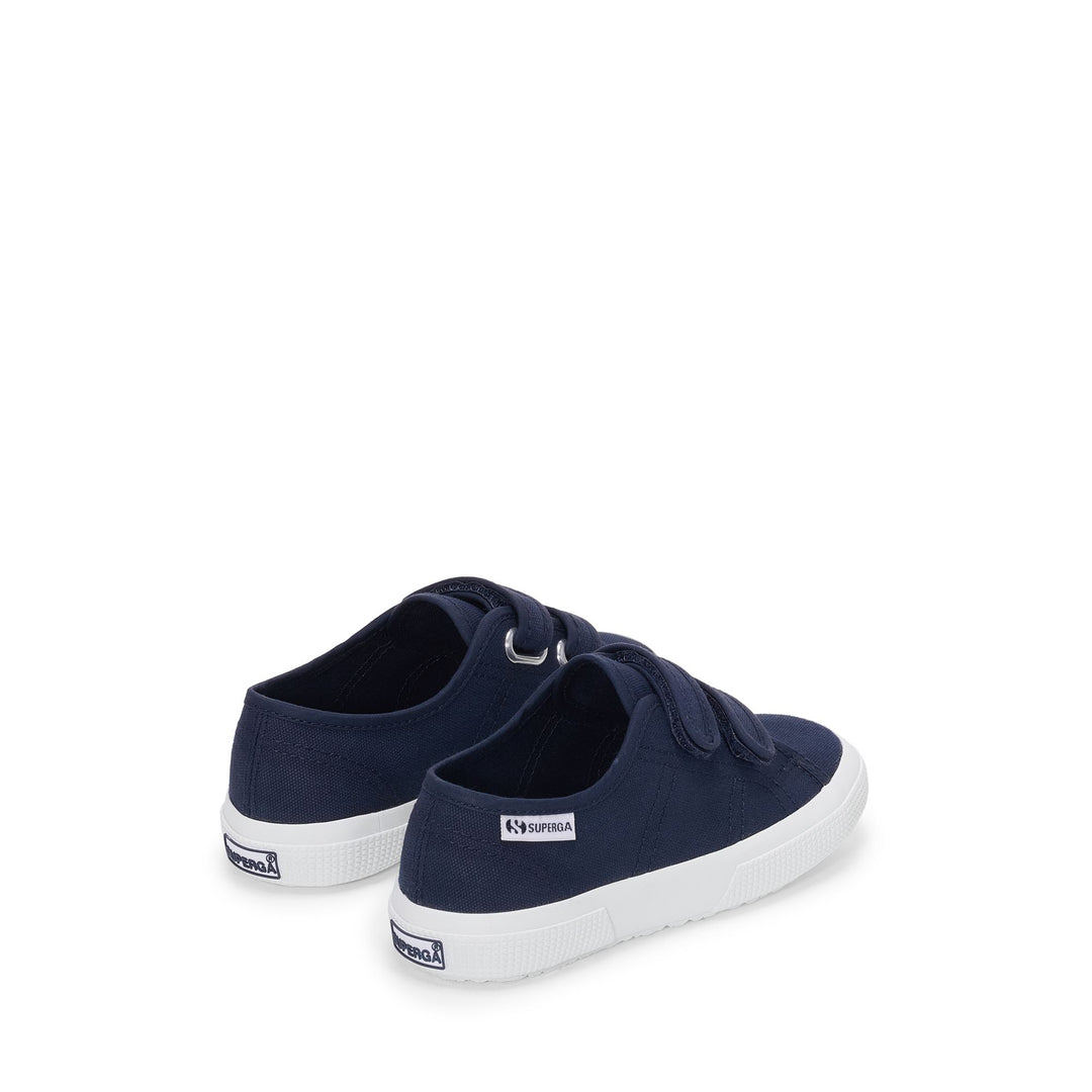 Children's Sneakers in Navy with Cotton Upper main