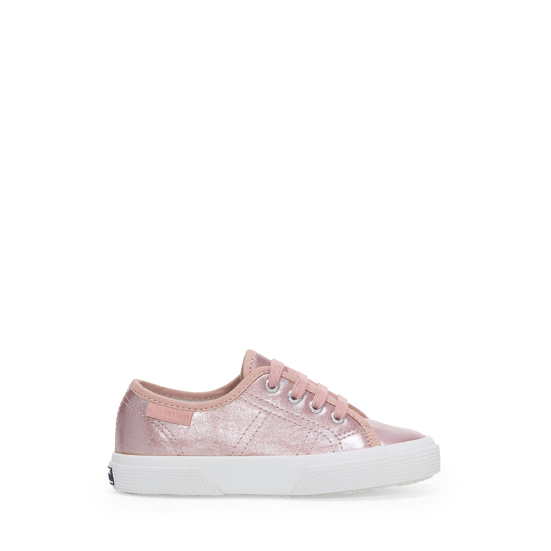 3750 KIDS LUNAR - Le Superga - Low Cut - Girl - Pink Skin-White 01