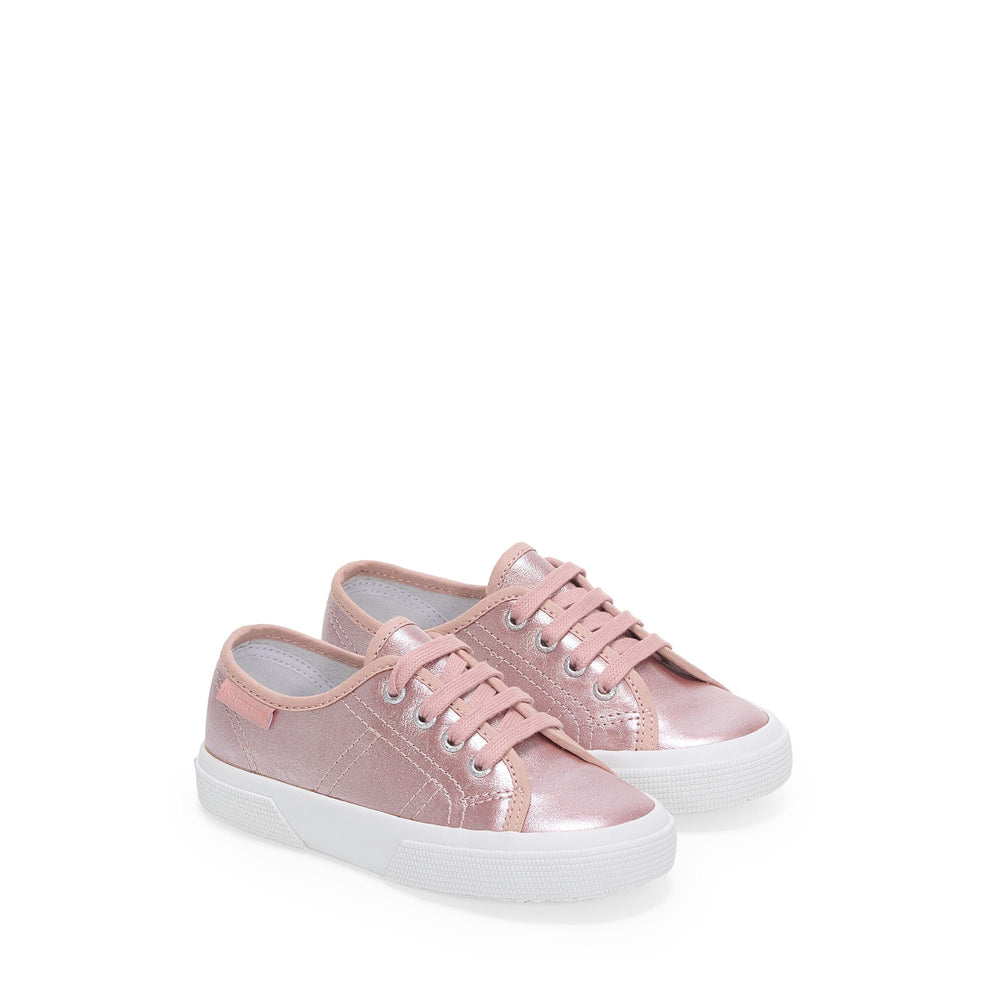 3750 KIDS LUNAR - Le Superga - Low Cut - Girl - Pink Skin-White 02