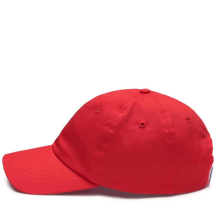 Headwear Unisex CAP CANVAS Cap RED Dressed Front (jpg Rgb)	
