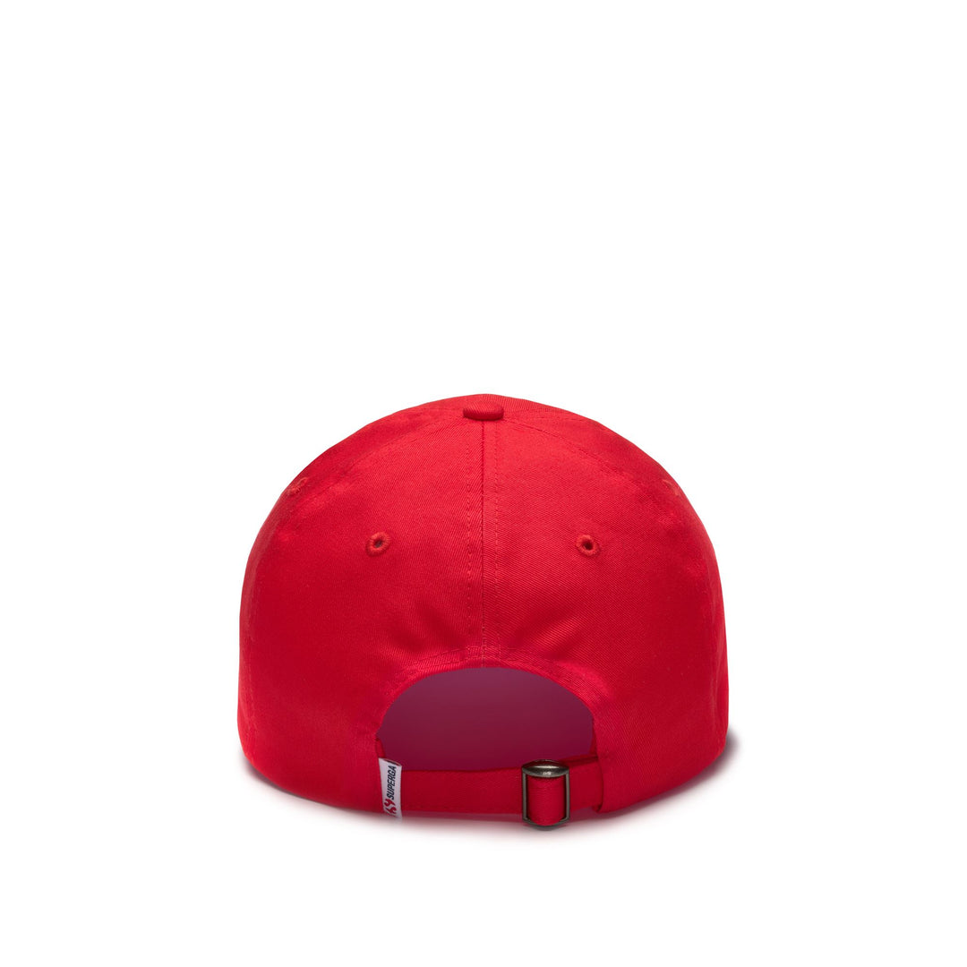 Headwear Unisex CAP CANVAS Cap RED Dressed Side (jpg Rgb)		