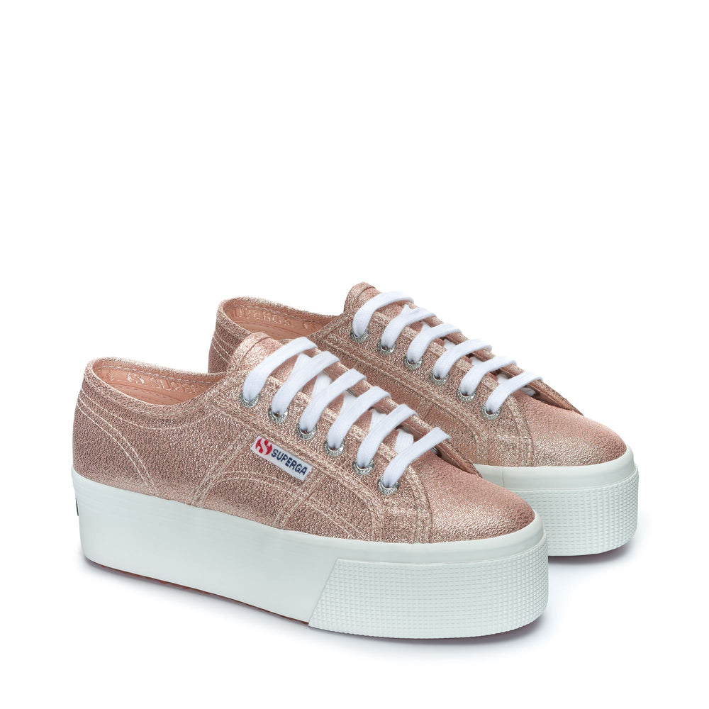 Woman's Platform Rose Sneakers with Cotton Upper 02