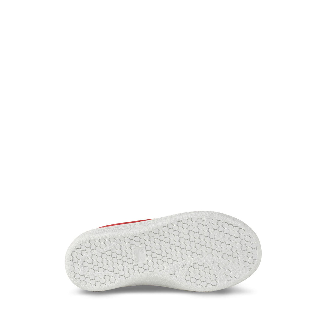Zapatillas blancas bajas para niños con parte superior sintética main