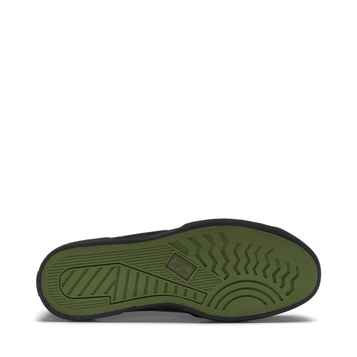 Sneakers Man 2432 SALT PEPPER Low Cut GREY-BLACK Detail (jpg Rgb)			