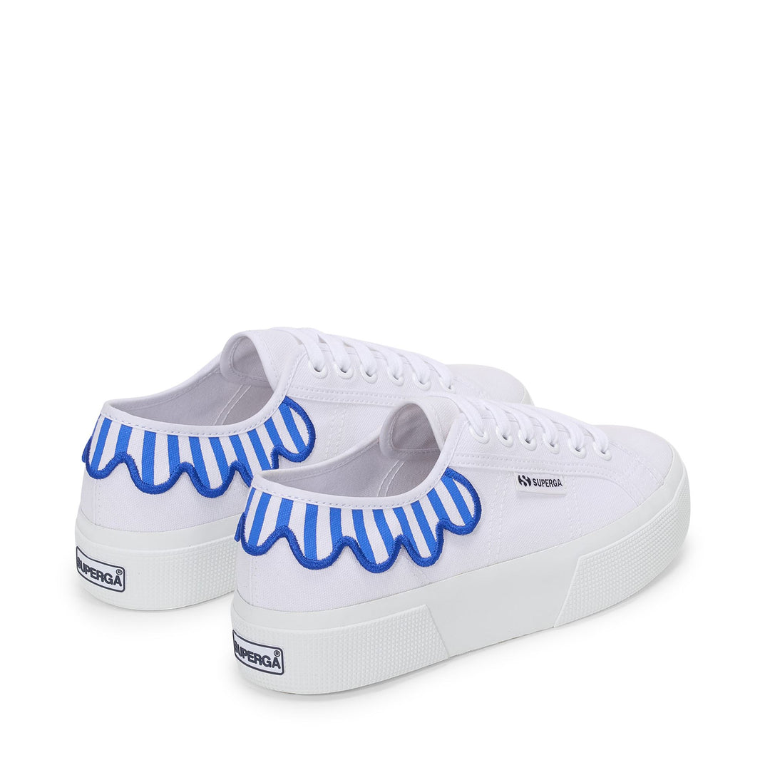 3740 PLATFORM UMBRELLA LEGGERA - Lady Shoes - Wedge - Woman - Dazzling Blue-White main