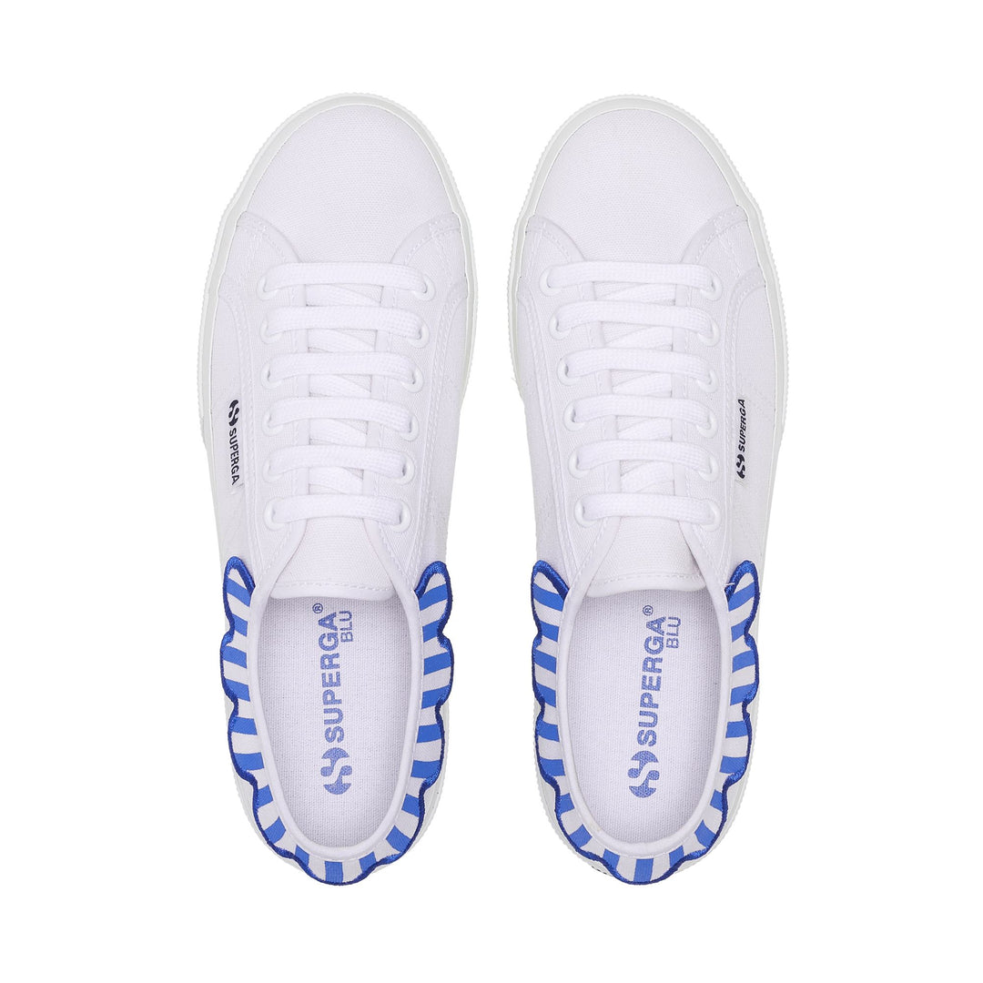 3740 PLATFORM UMBRELLA LEGGERA - Lady Shoes - Wedge - Woman - Dazzling Blue-White main