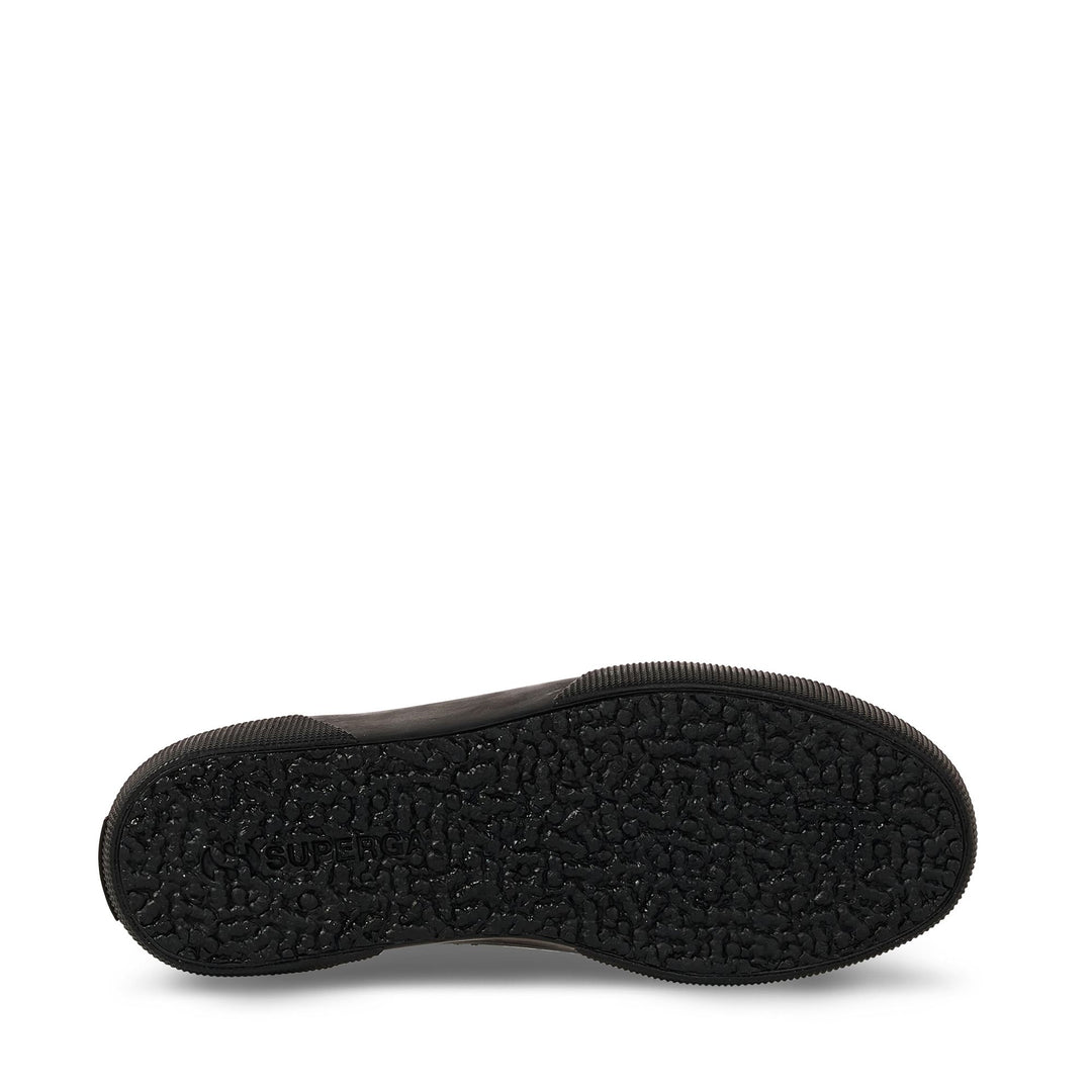 Woman's Platform Total Black Sneakers with Synthetic Upper main