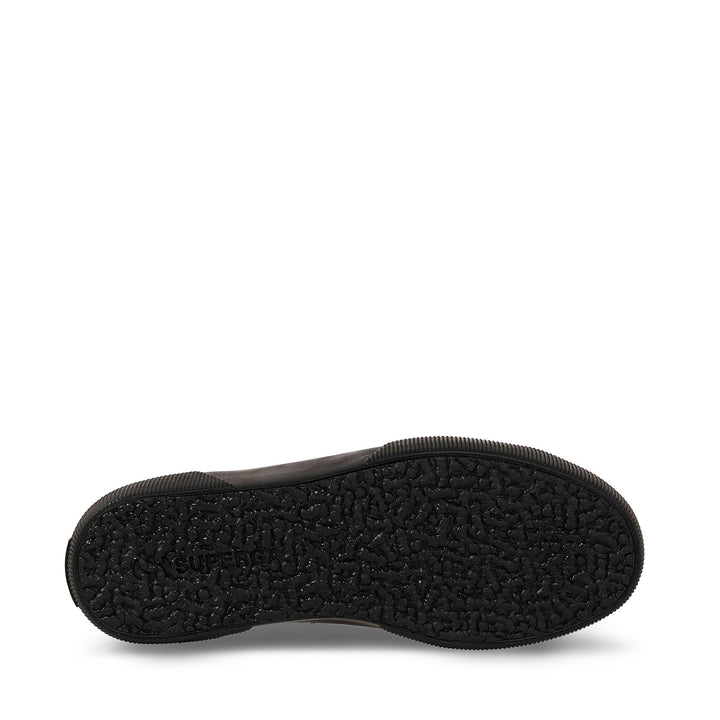 Woman's Platform Total Black Sneakers with Synthetic Upper 5