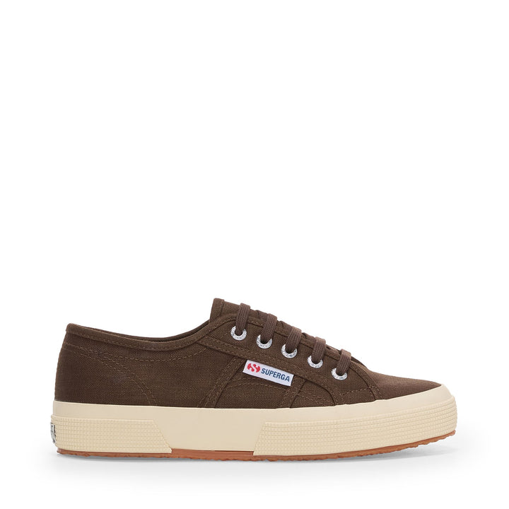 Unisex Brown Low Cut Sneakers with Linen Upper 1
