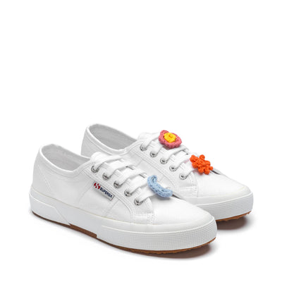 CROCHET PIN SUMMER SET - Small Accessories - Shoe Laces Charms - Donna - ORANGE-PINK-AZURE