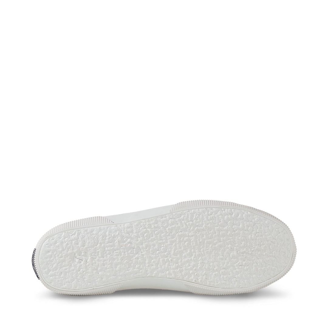 Zapatillas blancas de corte bajo para mujer con parte superior de algodón main