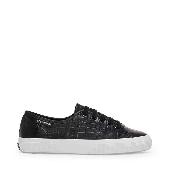 Schwarze Low Cut-Sneakers für Damen mit Obermaterial aus Synthetik 1