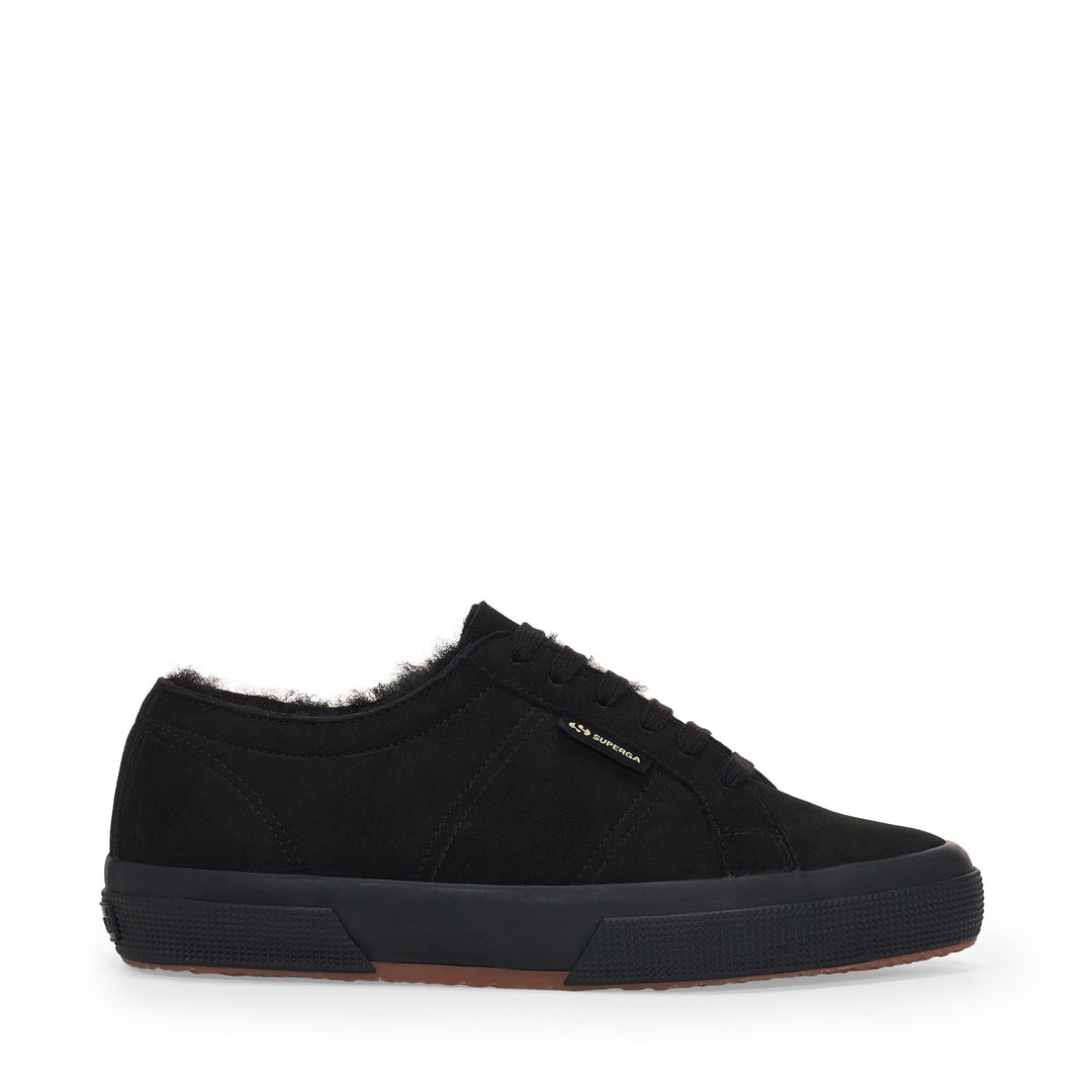 2750 SHEARLING - Le Superga - Décolleté - Femme - Full Black-Black 01