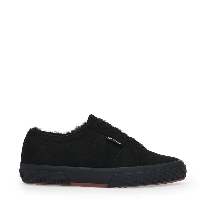 2750 SHEARLING - Le Superga - Décolleté - Femme - Full Black-Black 1
