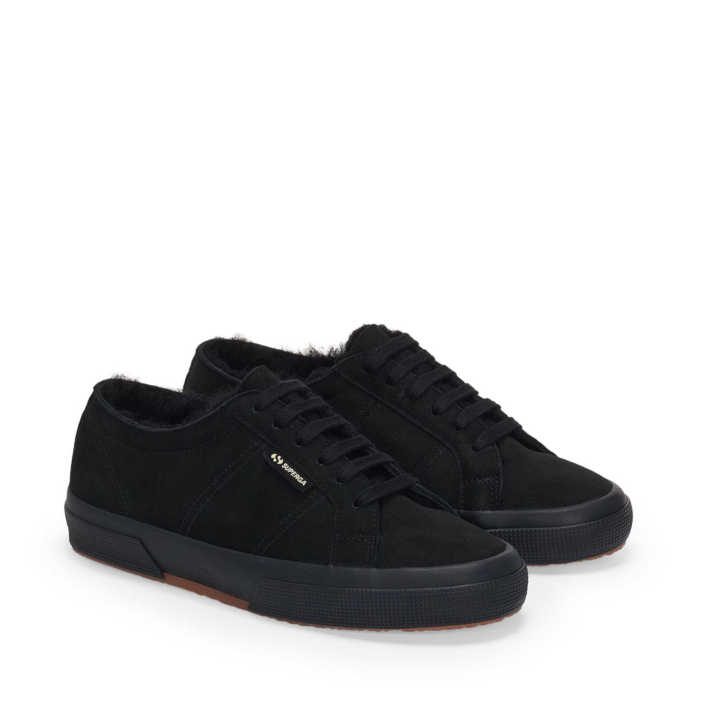 2750 SHEARLING - Le Superga - Décolleté - Femme - Full Black-Black 02