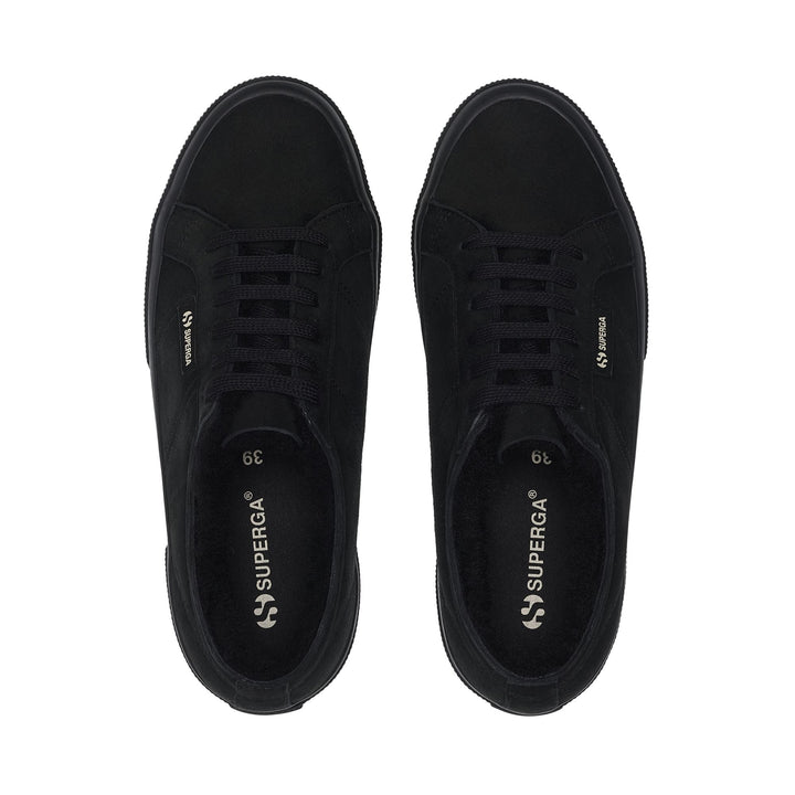 2750 SHEARLING - Le Superga - Décolleté - Femme - Full Black-Black 4