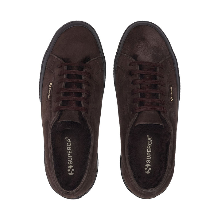 2750 SHEARLING - Le Superga - Décolleté - Femme - Full Dk Chocolate-Brown Java 4