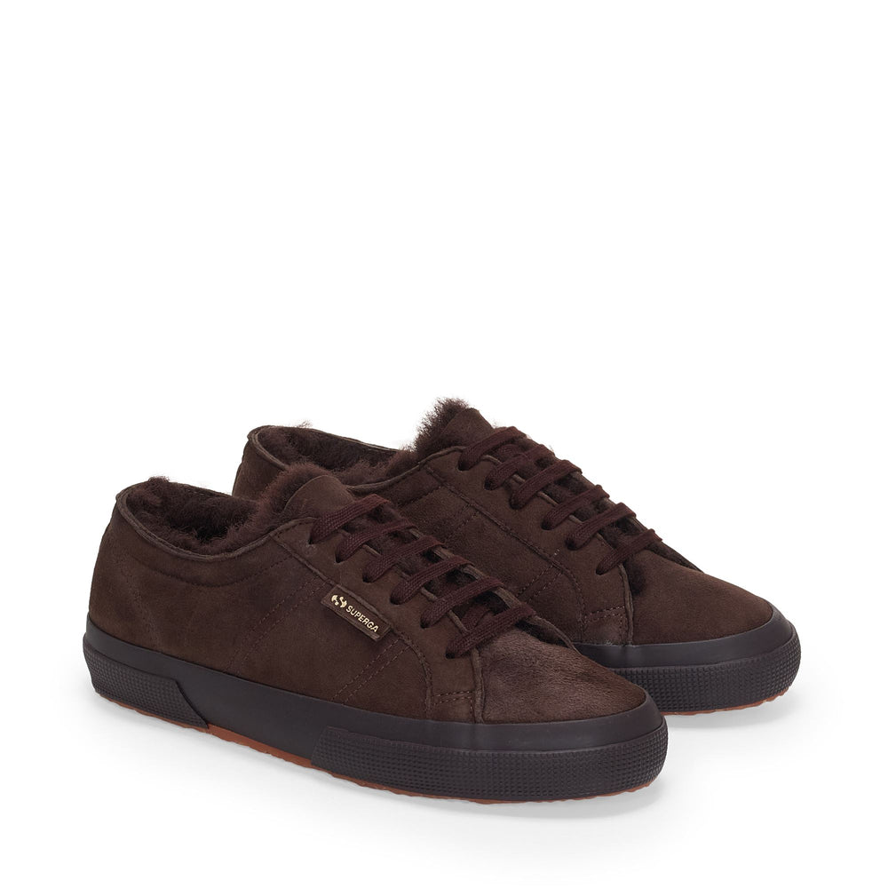 2750 SHEARLING - Le Superga - Décolleté - Femme - Full Dk Chocolate-Brown Java 02