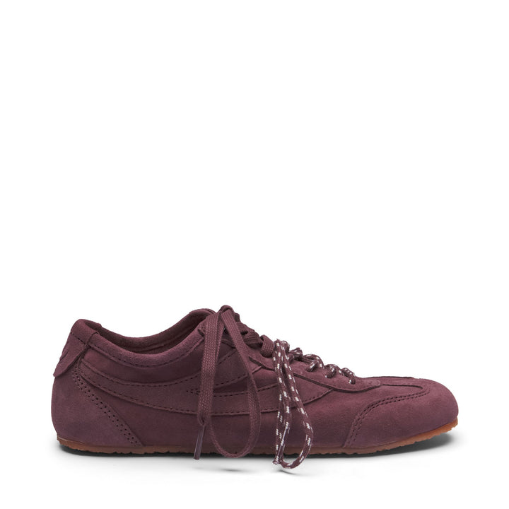 Sneakers classiche unisex completamente rosse con tomaia in pelle scamosciata 1