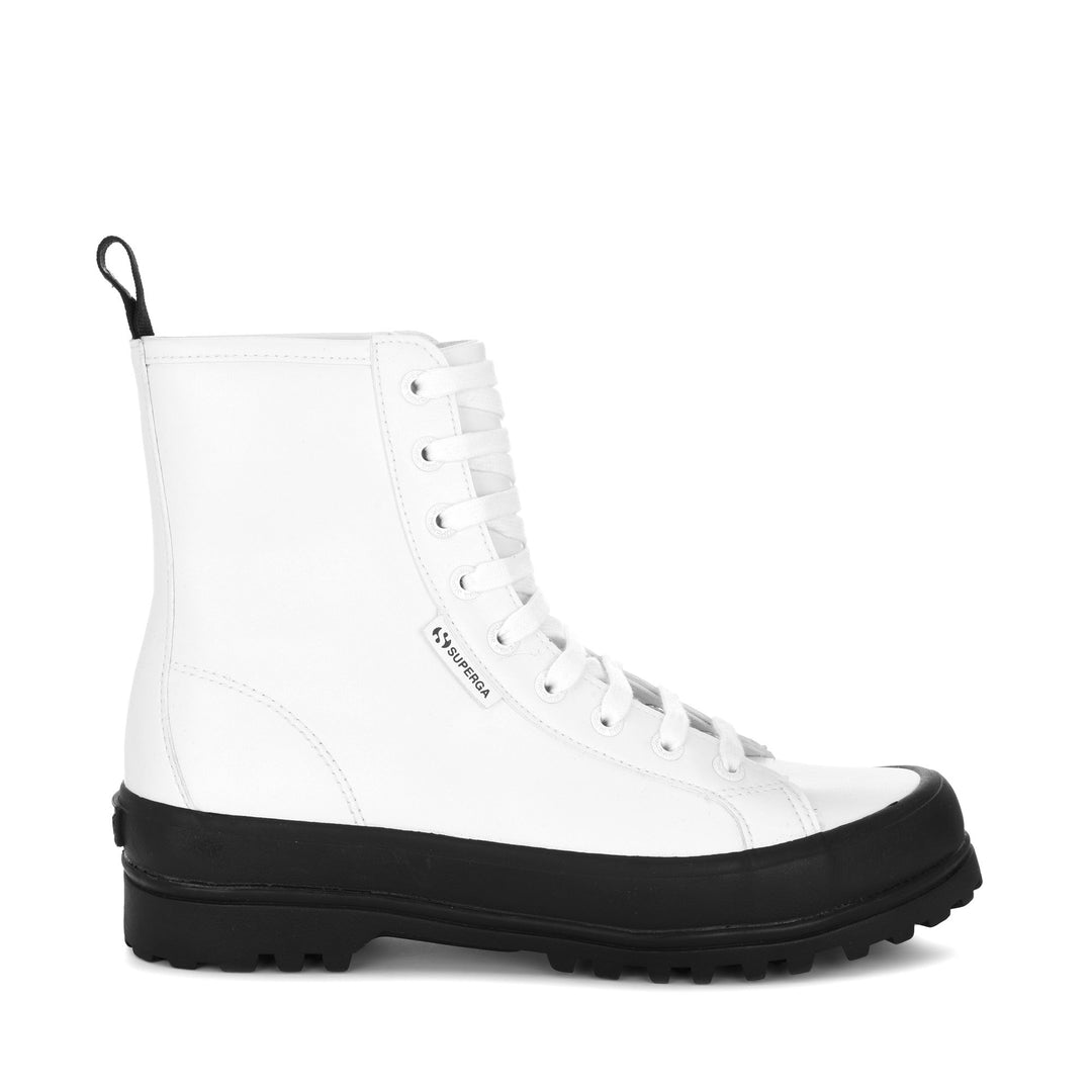 Botines blancos de mujer con forro de algodón 01